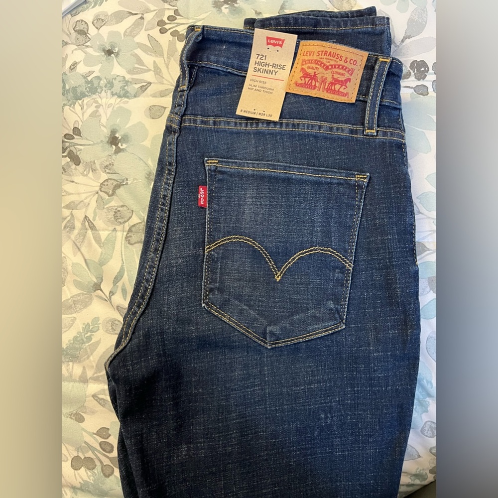 Women’s Levi’s 721 high rise skinny jeans